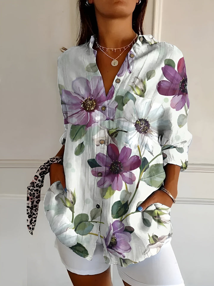 Floral Summer Blouse