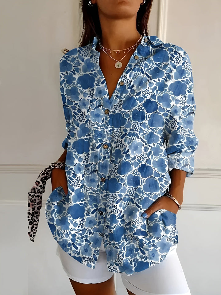 Floral Summer Blouse