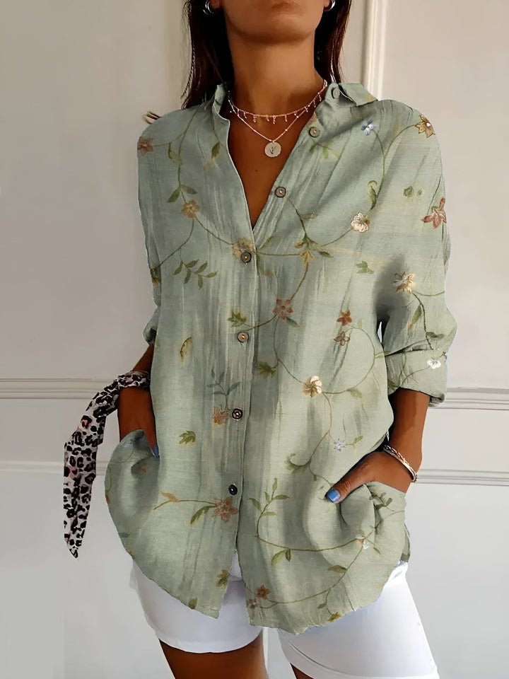 Floral Summer Blouse